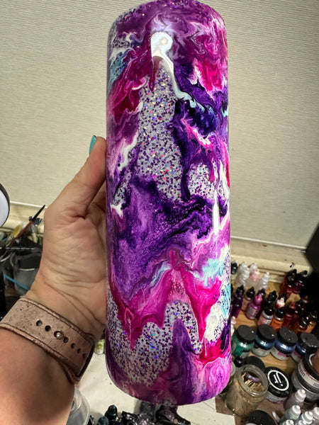 Purple and Salt Glitter