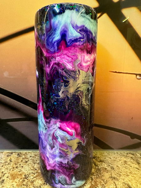 Purple Sparkles 20oz Skinny