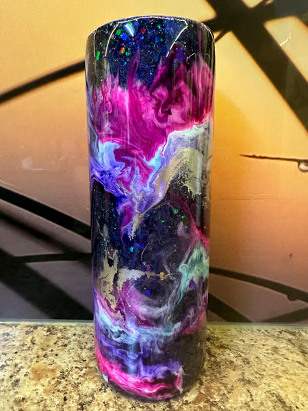 Purple Sparkles 20oz Skinny