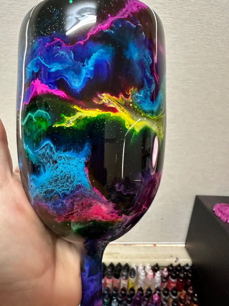 Rainbow Swirl Stemmed