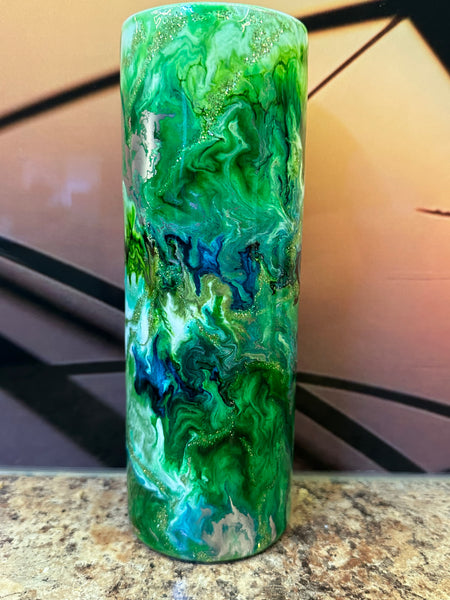 Green ombré