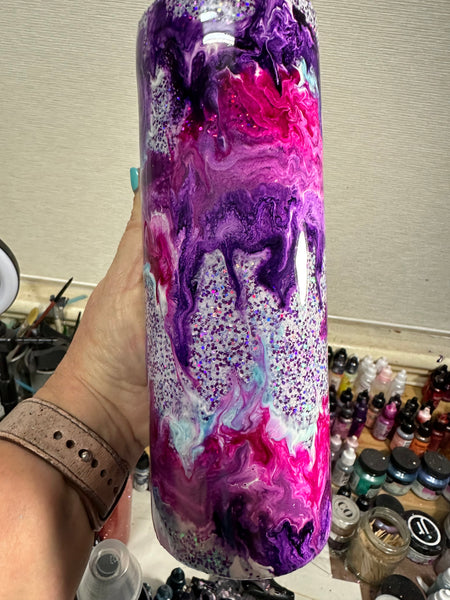 Purple and Salt Glitter