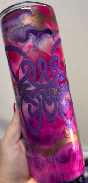Butterfly Pink/Purple Ombré