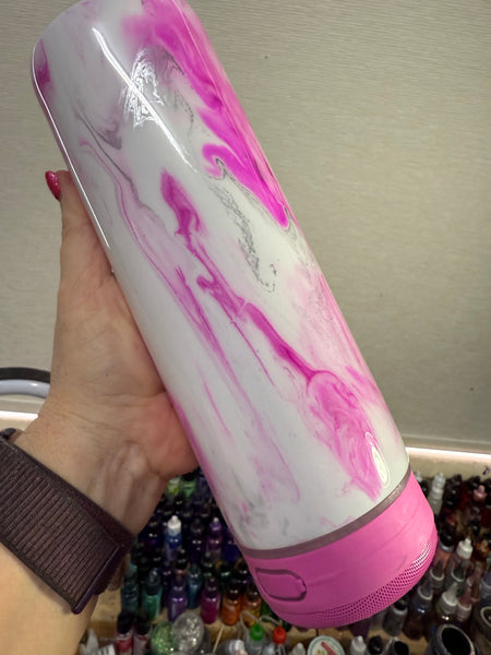 20oz Pink Speaker Tumbler Grab a spot