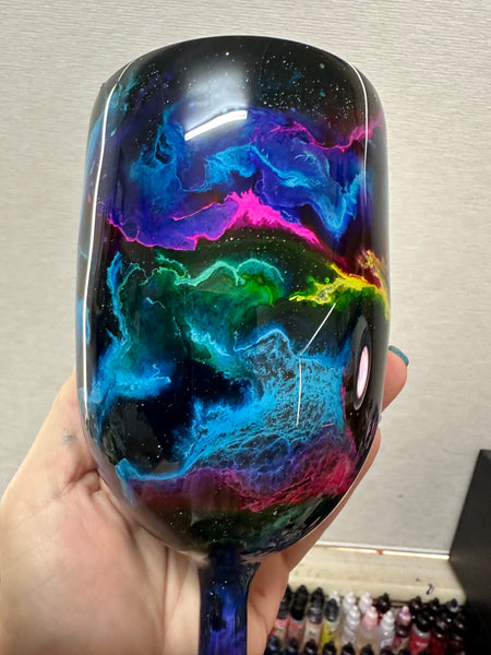 Rainbow Swirl Stemmed