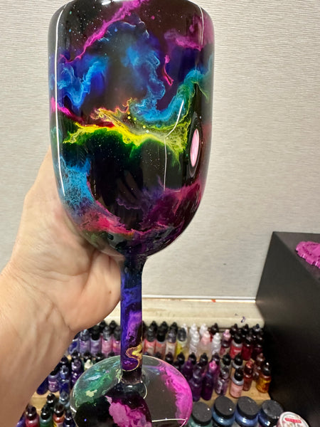 Rainbow Swirl Stemmed