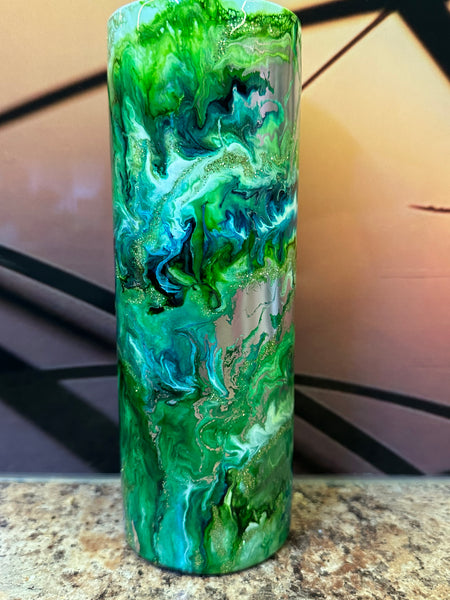 Green ombré