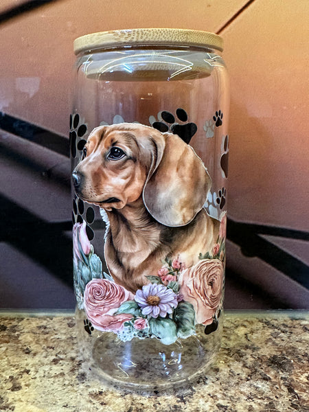 Dachshund Flowers