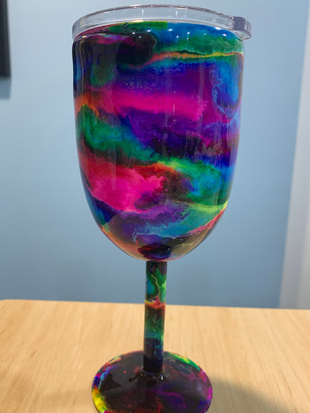 The Party Cup- Stemmed Resin Wine Goblet
